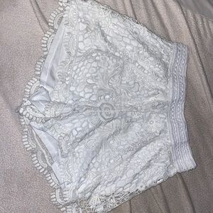 White shorts
